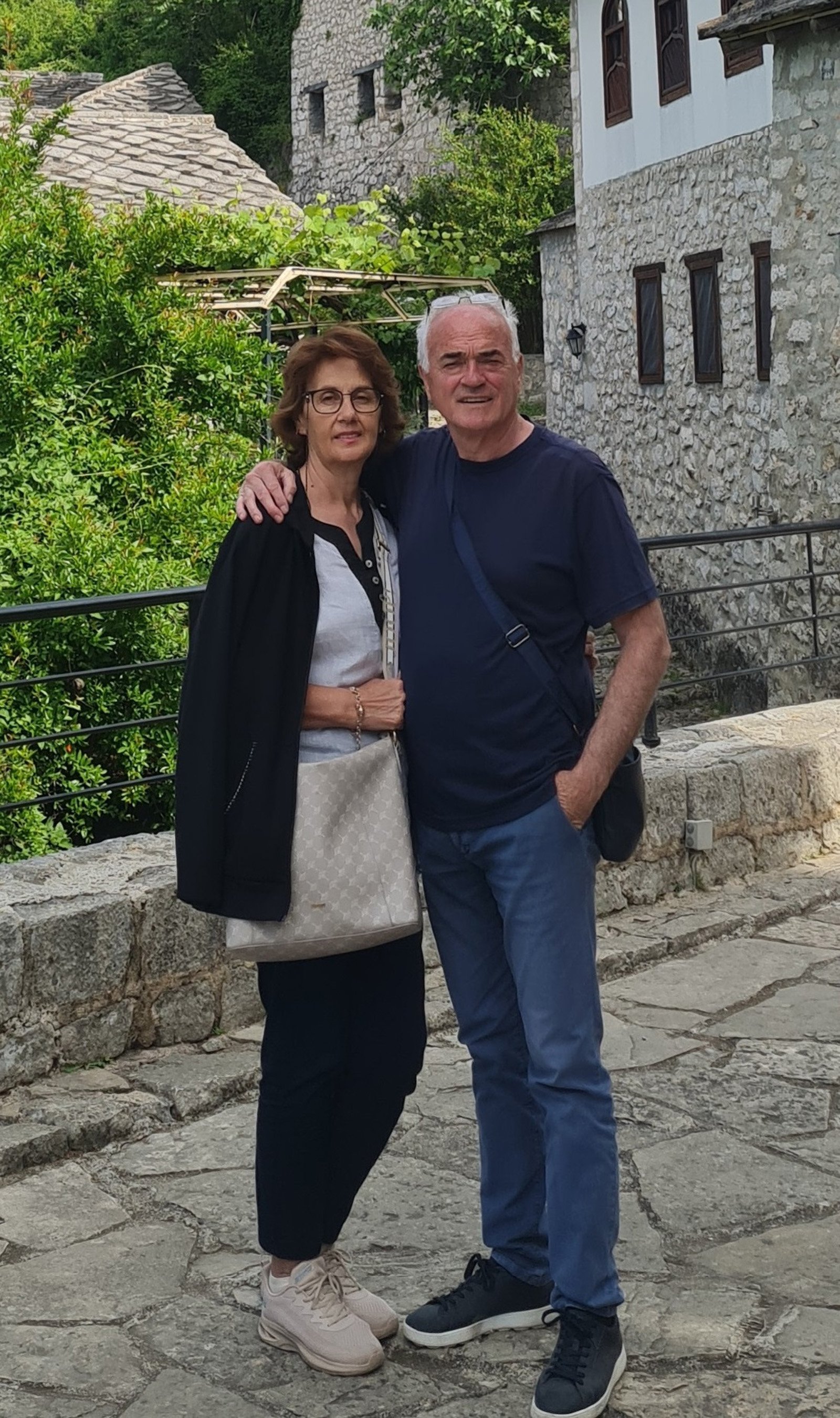 Rifat Alihodžić sa suprugom u Mostaru