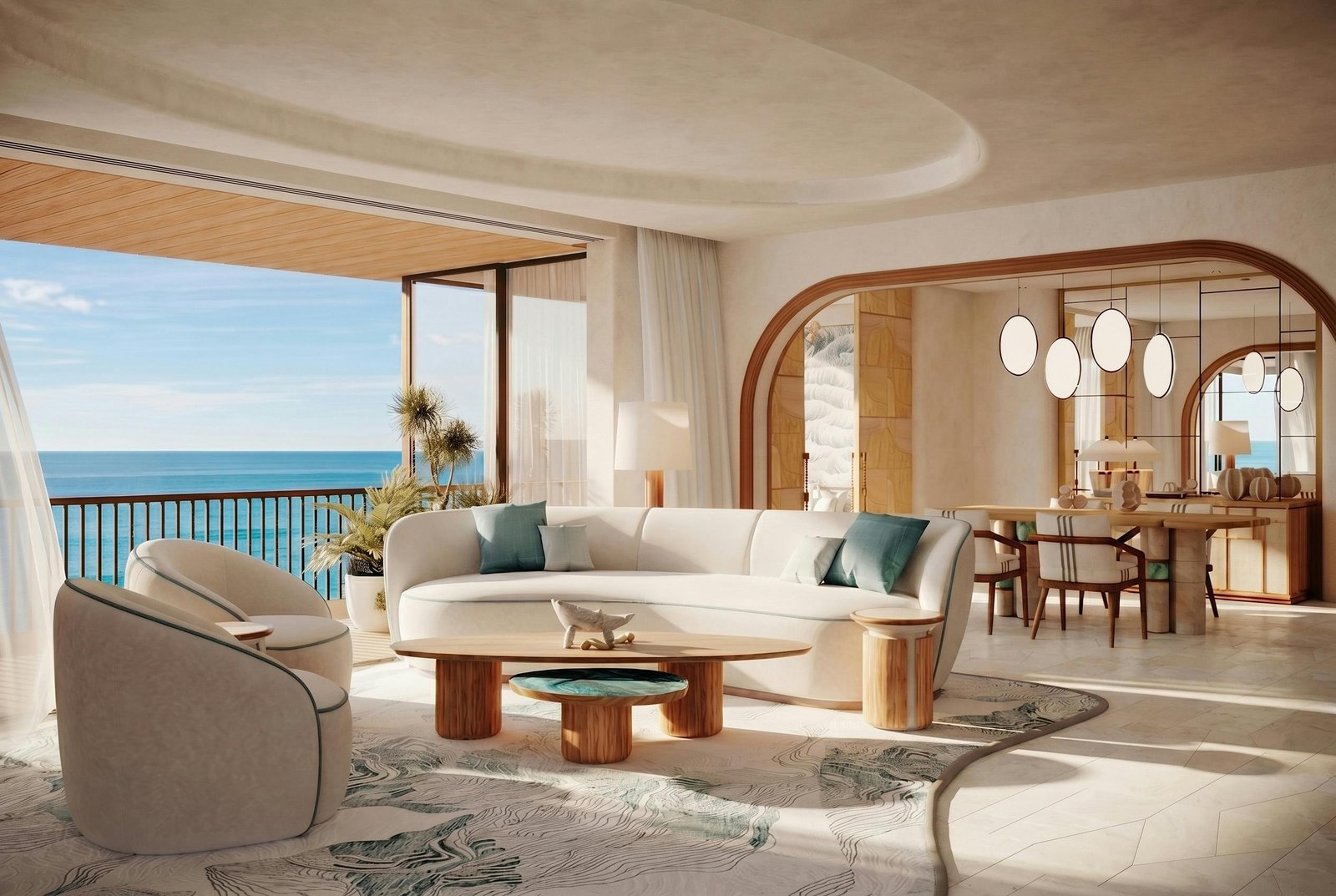 Vizualizacija kompleksa Nammos Resort Montenegro