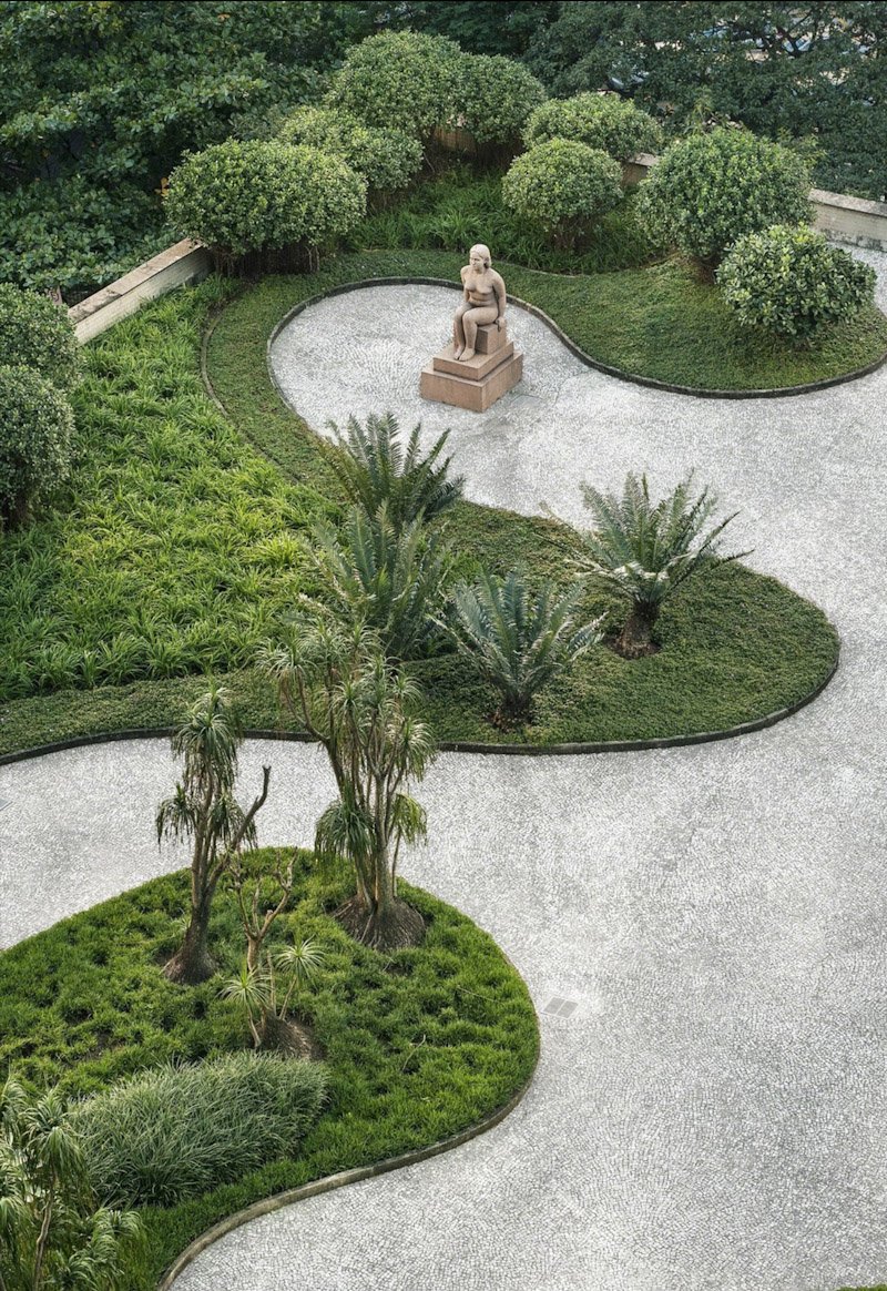 Krovni vrt Ministarstva obrazovanja i zdravlja, Rio de Janeiro, 1938 — Roberto Burle Marx