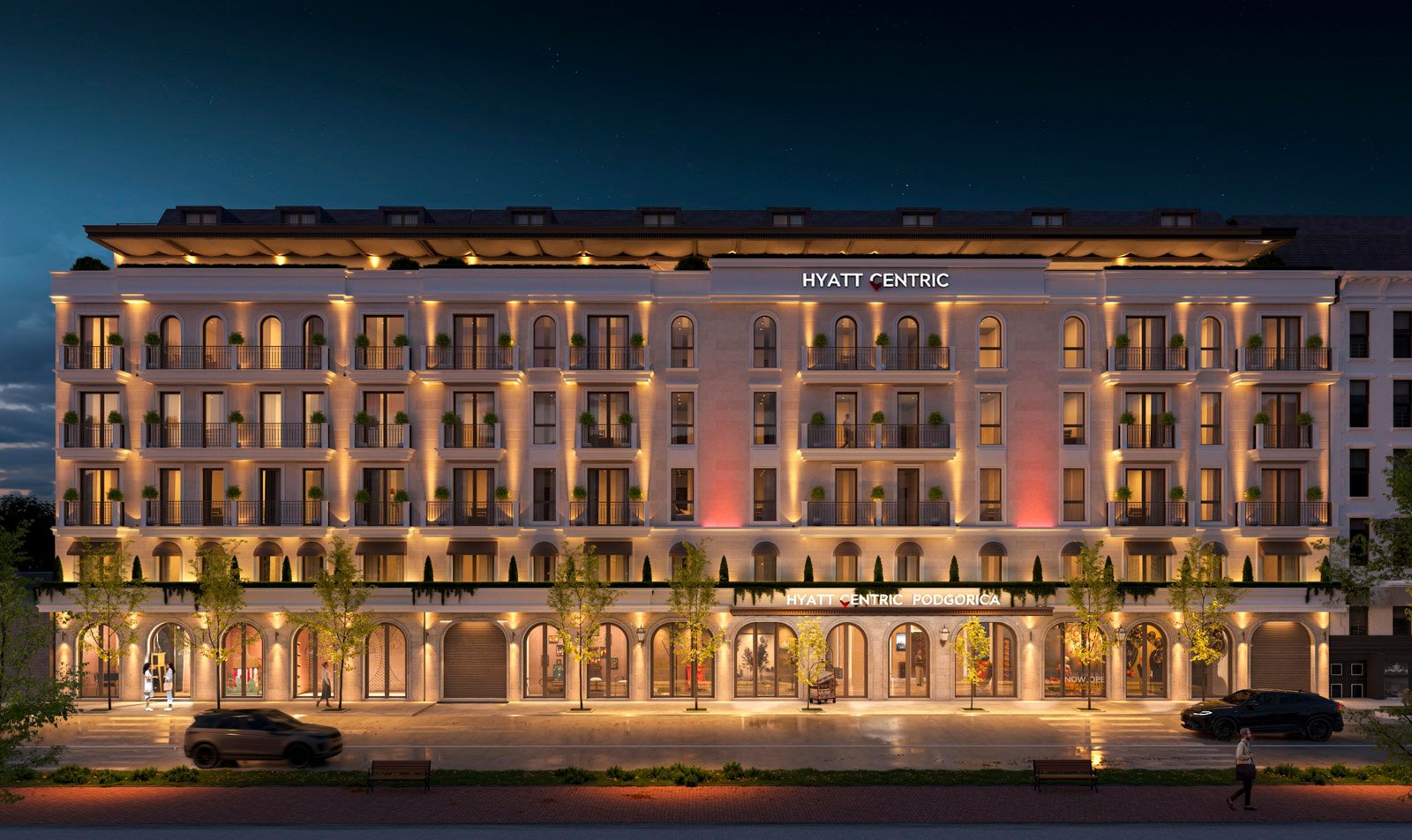 HOTEL SA 108 SMJEŠTAJNIH JEDINICA PLANIRAN U CENTRU PODGORICE